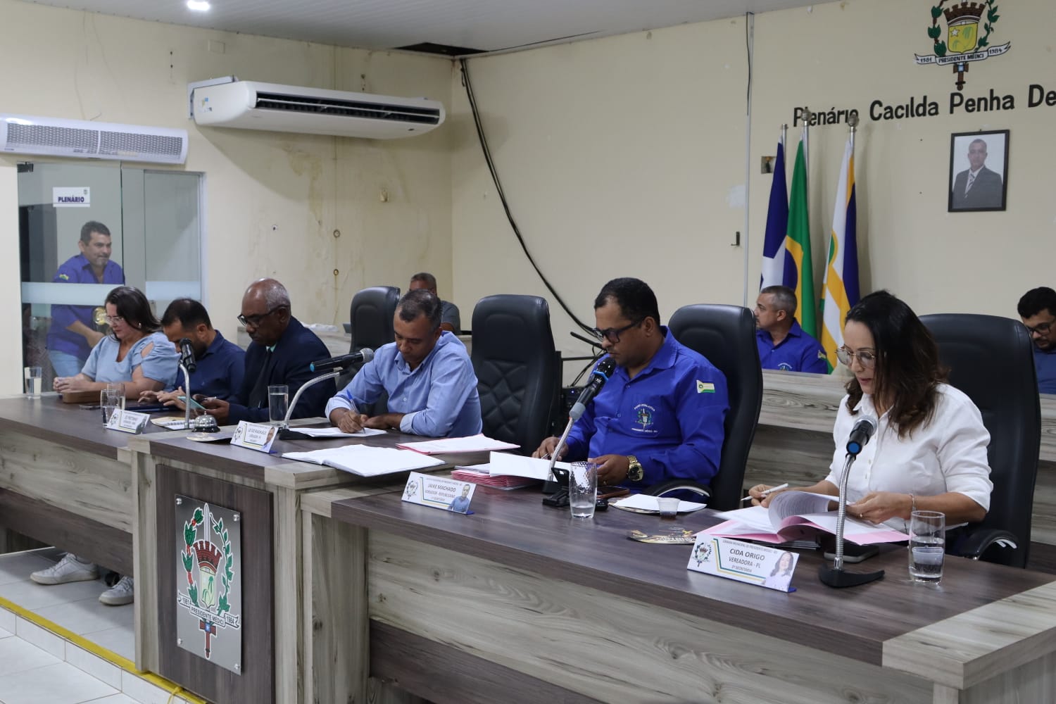 Câmara de Presidente Médici realiza 9ª Sessão Ordinária de 2026